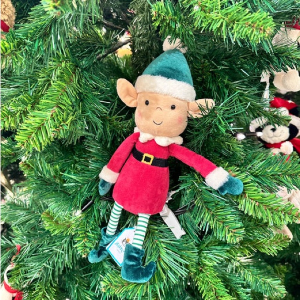 Jellycat Eldo Elf Plush Toy! Super cute for Christmas tree Brand new No tag